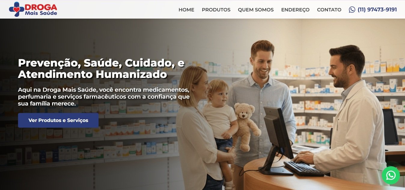 Imagem do Projeto Droga Mais Saúde