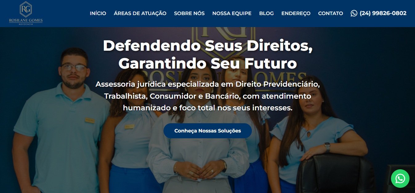 Imagem do Projeto Rosilane Gomes Advocacia